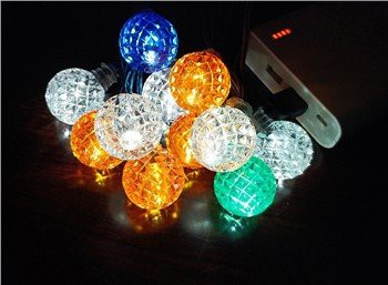 15 Led Color Ball Lights