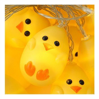 Easter 10 LED Chick String Light