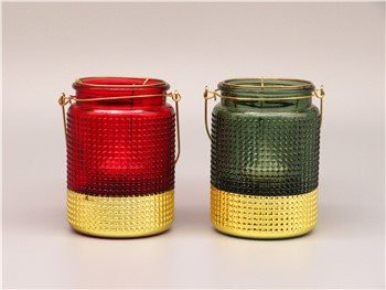 Glass Vase Candlestick