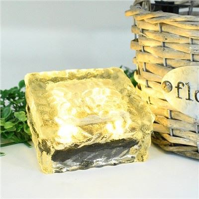 SOLAR LED CRYSTAL NIGHT LIGHT