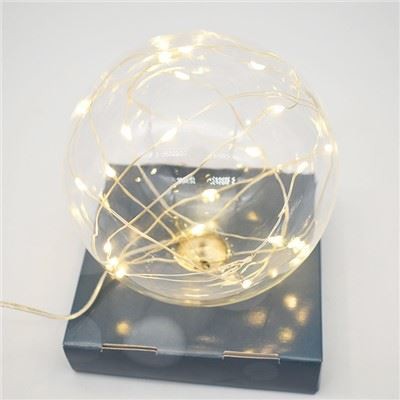 CLEAR PLASTIC BALL ORNAMENTS